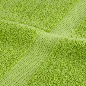 Toalhas mãos premium SOLUND 10 pcs 30x30cm 600 g/m2 verde maça