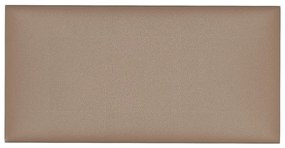Painel parede 12pcs 60x30cm couro artificial 2,16 m² cappuccino