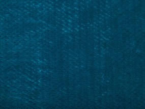 Manta azul turquesa 200 x 220 cm SAITLER Beliani