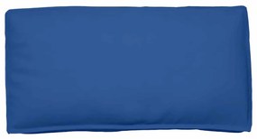 Almofada Palete para Assento/Recliner Azul Real 120x60x12 cm - Tecido