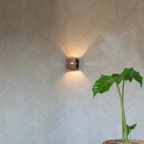 Conjunto de 4 Lâmpadas de Parede Inteligentes Bronze Escuro 9,7 cm Incl. WiFi G9 - Transfer Groove