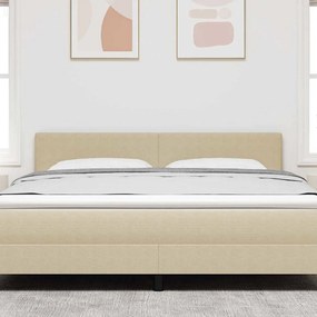 Cabeceira vidaXL Design Simples Verde Claro Cinza 180 cm Tecido de Cor