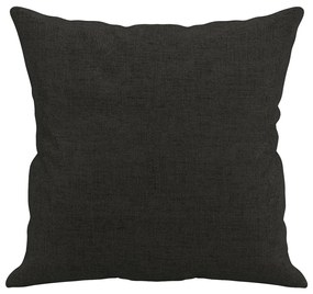 Almofadas decorativas 2 pcs 40x40 cm tecido preto