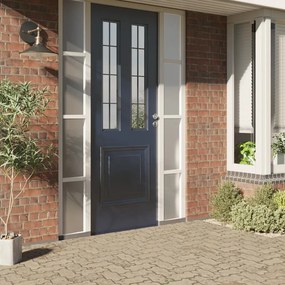 vidaXL Películas para janela fosco PVC cinzento