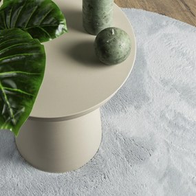 Tapete Oval 'HUARTE'Cinza 140x200 cm