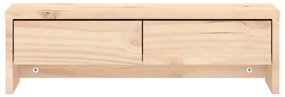 Suporte para monitor 50x27x15 cm madeira de pinho maciça