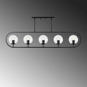 Chandelier Jewel – Preto – 122 x 15 cm