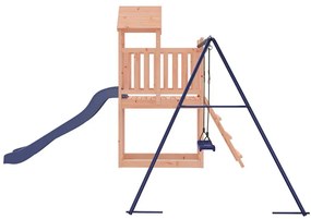 Conjunto de brincar para exterior madeira de douglas maciça