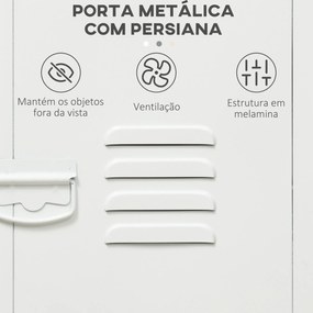 Vinsetto Bloco de Gavetas de Escritório Móvel Arquivador com Rodas Pra