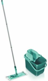 Mop with Bucket Leifheit Combi Clean M Verde Metal Plástico