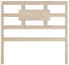 Cabeceira de cama 95,5x4x100 cm pinho maciço