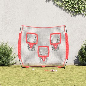 Beisebol &amp; Softbol Preto 214.5 x 89.5 x 181 cm Poliéster