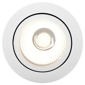 Foco embutido branco 9,5cm c/ LED 1300 lm regulável IP65 - Gaius