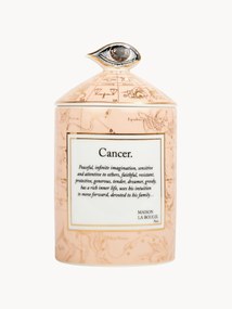 Vela perfumada artesanal Cancer (bergamota e vetiver)