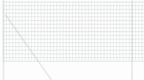 Cerca Euro Verde 1,4x10 m Aço