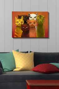 Pintura Decorativa em Tela 315384488 – Multicolor – 50 x 70 cm