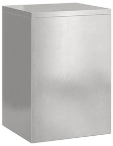 Suportes de Plantas para Exterior Pilar 2 pcs 24x24x35 cm Aço Inoxidáv