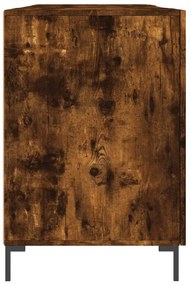 Secretária 140x50x75 cm derivados de madeira carvalho fumado