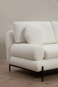Sofá 2 Lugares Livorno – Branco – 188x85x92 cm