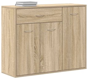 Aparador 88x30x70 cm contraplacado cor carvalho sonoma