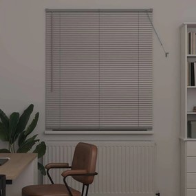 Persiana de Janela com cortinas Outros Manual Prata 80 x 130 cm Alumín