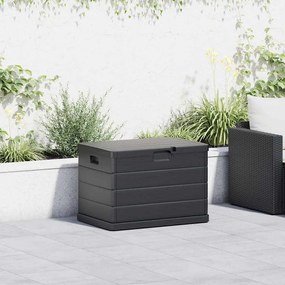 Caixa de Armazenamento para Jardim - Antracite, 77,5 x 54,5 x 53 cm, P