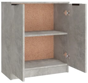 Aparadores 3 pcs derivados de madeira cinzento cimento