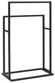 Toalheiro independente 48x24x78,5 cm ferro preto