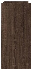 Aparador 73,5x35x75 cm derivados de madeira carvalho castanho