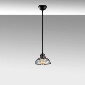 Chandelier Dopo – Preto Antique – 20 x 20 x 114 cm