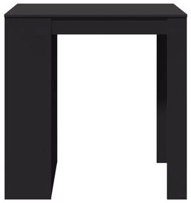 Mesa de bar 102x70x103,5 cm derivados de madeira preto