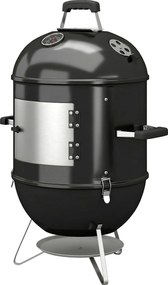 Fumador 3 em 1 com 3 grelhas de cozedura, termómetro integrado, ventilação regulável, 62,5 x 47,5 x 91 cm, preto