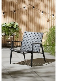 Tuinstoel Jysk 3795090 Rotim sintético Preto Alumínio