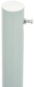 Toldo lateral retrátil de pátio 180x600 cm azul