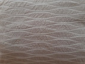 50x50 cm - Capa almofada 100% algodão Taupe: 1 Capa de almofada 50x50 cm