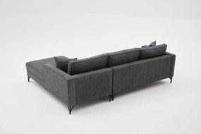 Sofá de Canto Berlin – Antracite – 258x83x181 cm