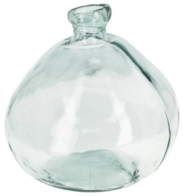 Kave Home - Jarra Brenna grande de vidro transparente 100% recilcado