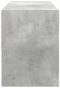 Sapateira empilháveis 89,5x30x40 cm cinzento cimento