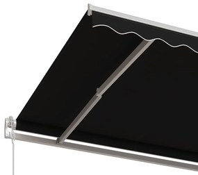 Toldo retrátil automático 500x350 cm antracite