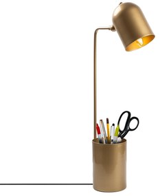 Candeeiro de Mesa Pot – Dourado – 12 x 27 x 64 cm
