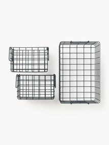 Cestos em metal The Baskets, conjunto de 3