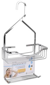 Cabide Banho Allucrom 2 Bandejas 27.8X11.6X49cm