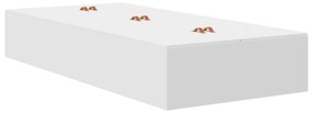 Cama de Armazenamento vidaXL Branca 90x190 cm