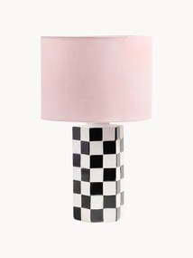 Candeeiro de mesa com padrão de xadrez Check