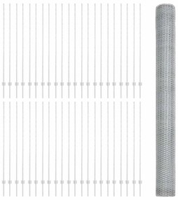 Postes de Cerca 22 pcs U-Channel 160 cm Aço Galvanizado