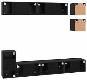 Conjunto de móvel de TV com prateleira Outros com armazenamento 8 pcs