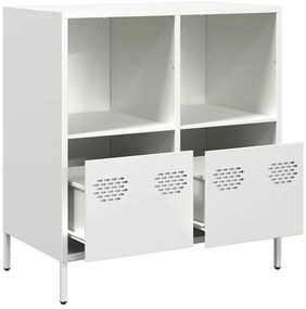 Aparador 68x39x73,5 cm aço laminado a frio branco