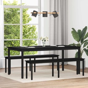 vidaXL Mesas de jantar Madeira processada