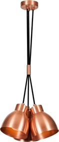 Candeeiro de Teto Sivani – Cobre – 30 cm de Diâmetro