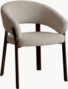 Cadeira de jantar em chenille Colette